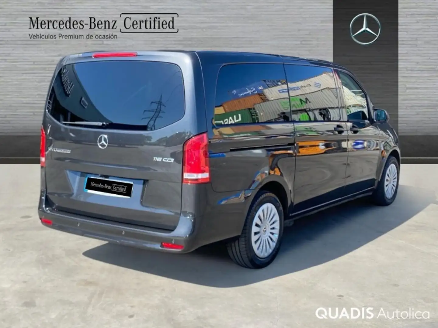 Mercedes-Benz Vito Tourer 116 CDI Pro Larga 9G-Tronic Gris - 2