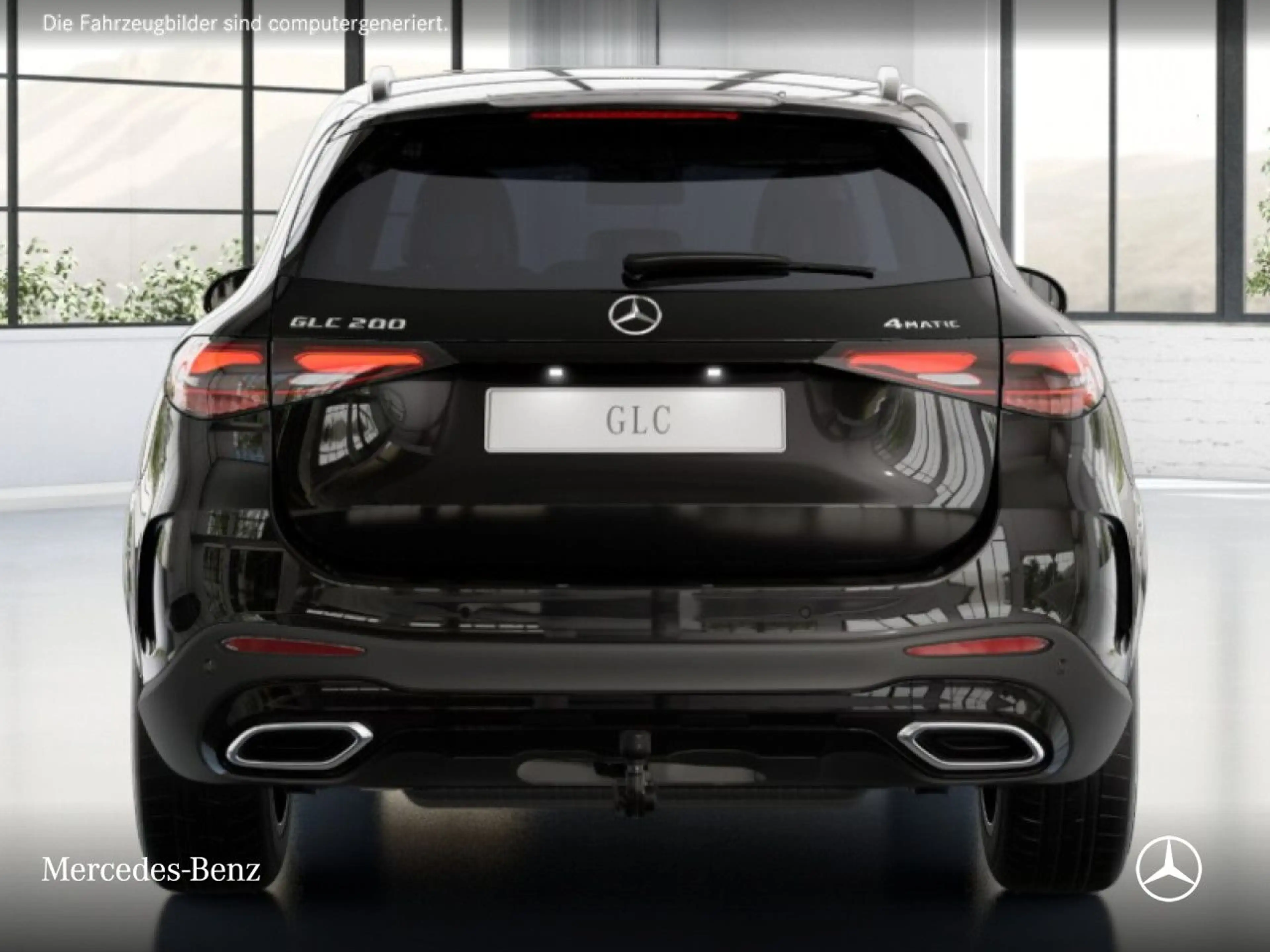 Mercedes-Benz GLC 200 4M AMG+NIGHT+360+AHK+LED+TOTW+KEYLESS+9G — photo 7