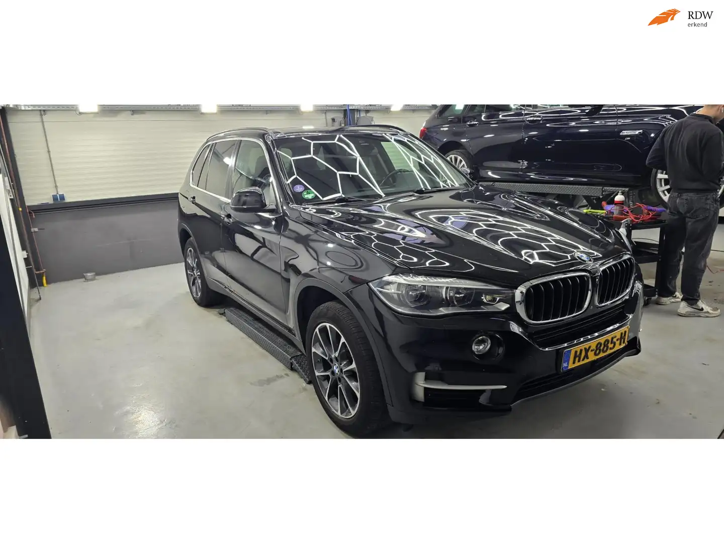 BMW X5 XDrive35i High Executive AUTOMAAT/xenon/Leer Zwart - 1