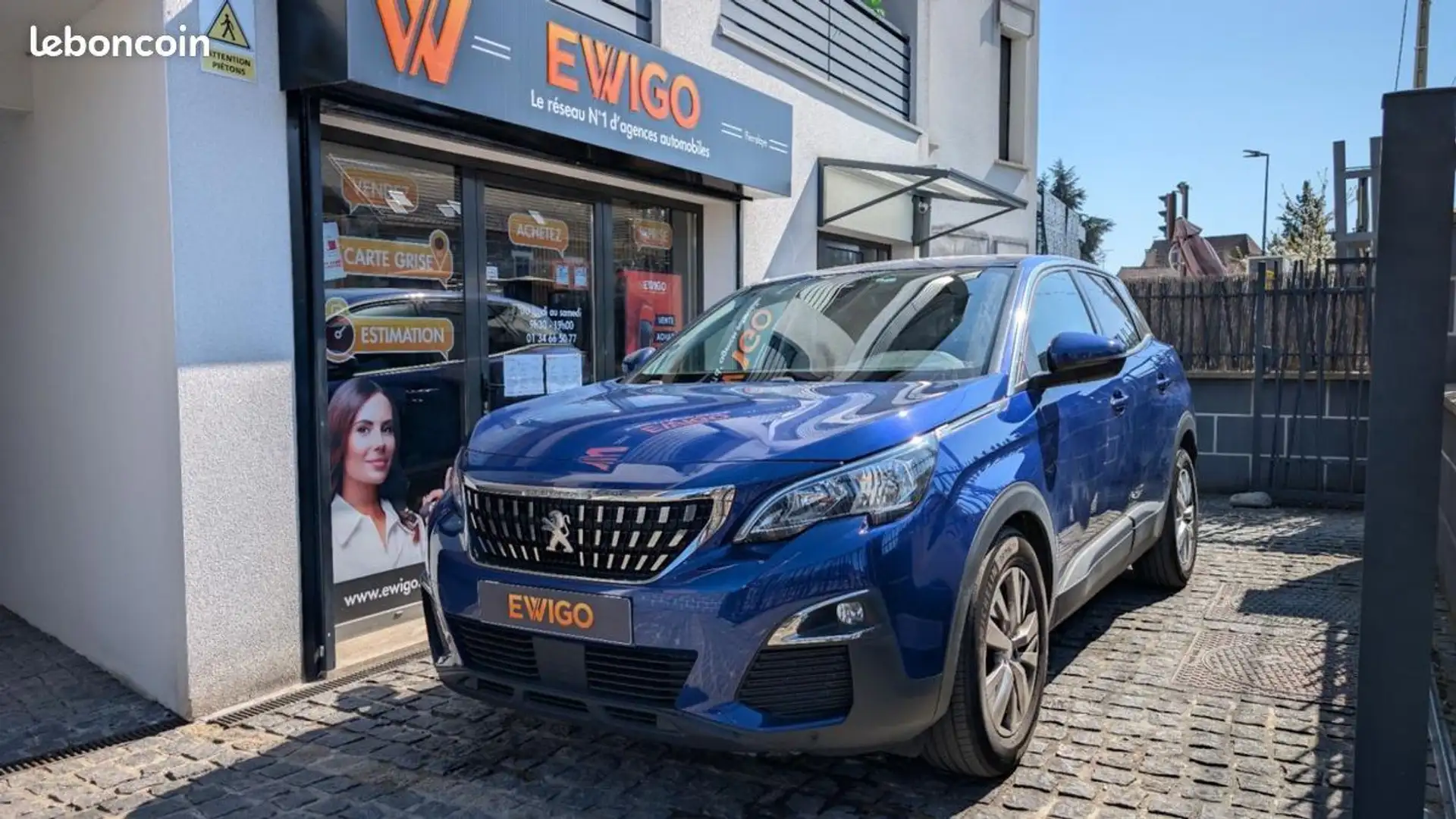 Peugeot 3008 1.2 PURETECH 130ch ACTIVE BUSINESS BVA S&S Bleu - 1