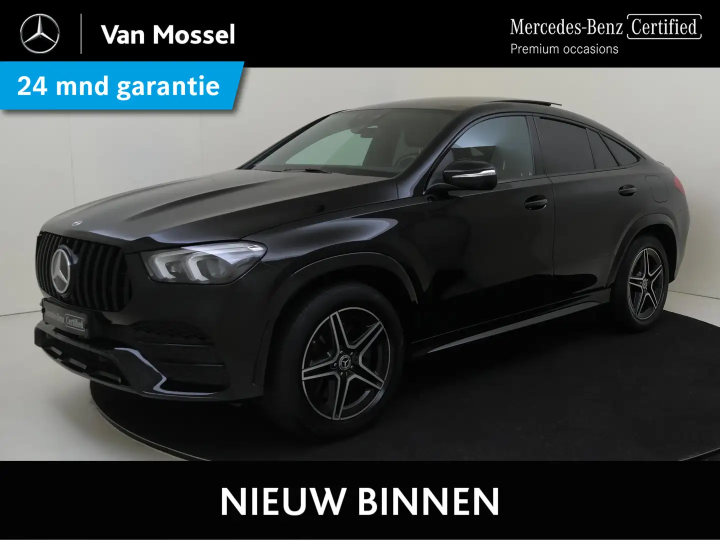 Mercedes-Benz GLE 350 Coupé de 4MATIC AMG /Panoramadak /HUD /360 camera Zwart - 1