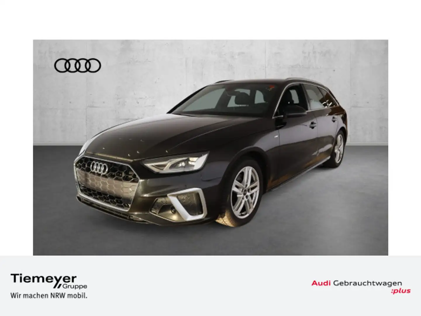 Audi A4 35 TFSI S LINE LM18 LEDER NAVI+ KAMERA Noir - 1