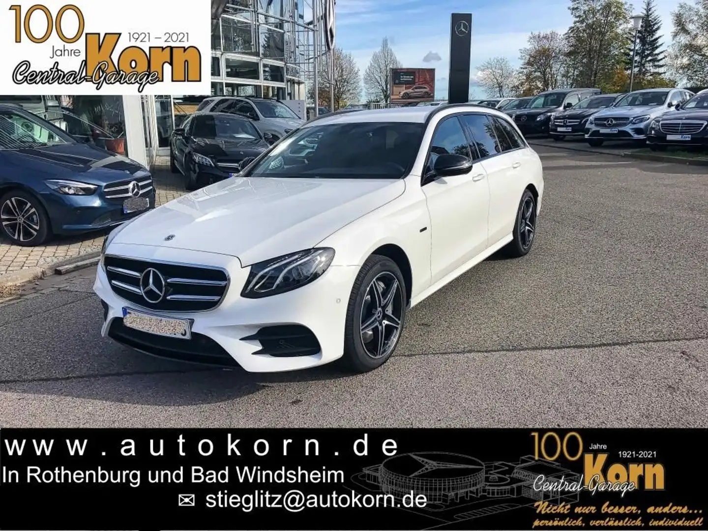 Mercedes-Benz E 300 de T AMG NightP AHK LED Widescreen Kamera White - 1