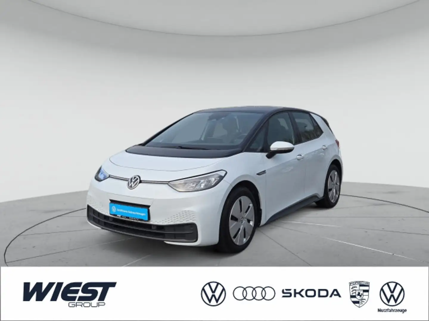 Volkswagen ID.3 Pro Performance, 5-Sitze/WÄRMEPUMPE/2xPDC/L Weiß - 1