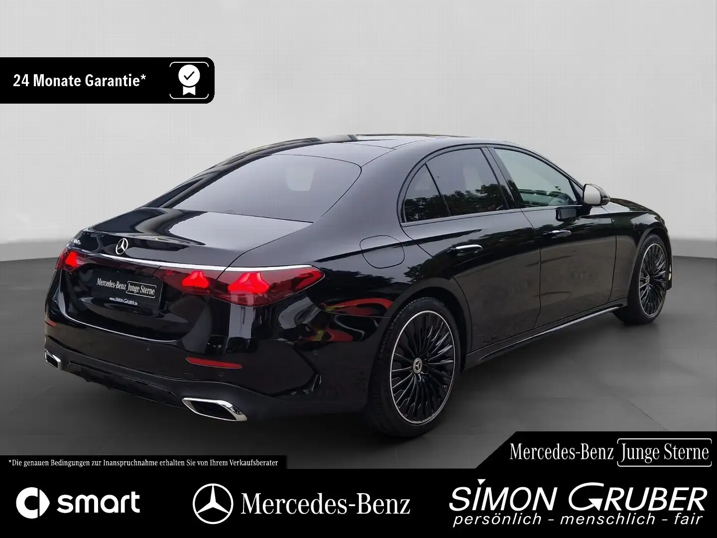 Mercedes-Benz E 300 e AMG Night Superscreen Pano Burm Airmatic Zwart - 2
