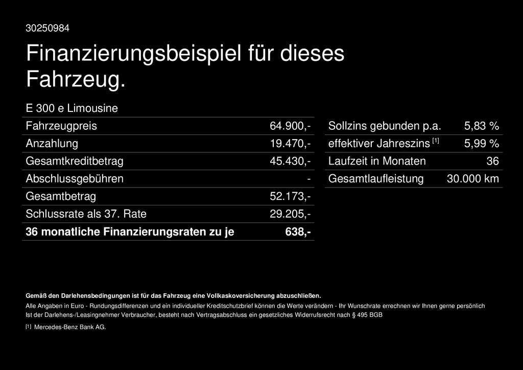 Mercedes-Benz E-Klasse