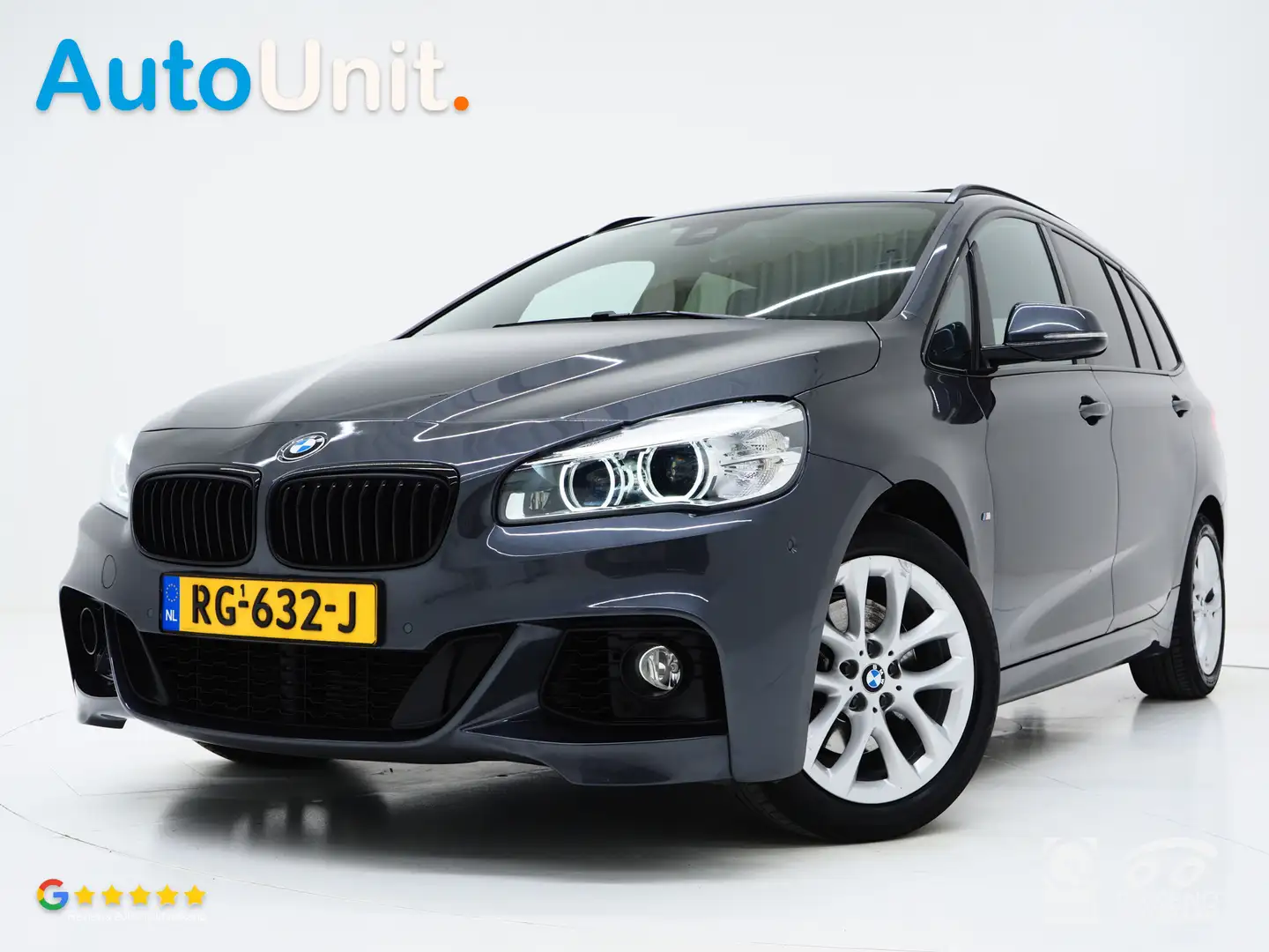 BMW 218 2-serie Gran Tourer 218i 7p. M-Sport High Executiv Grijs - 1