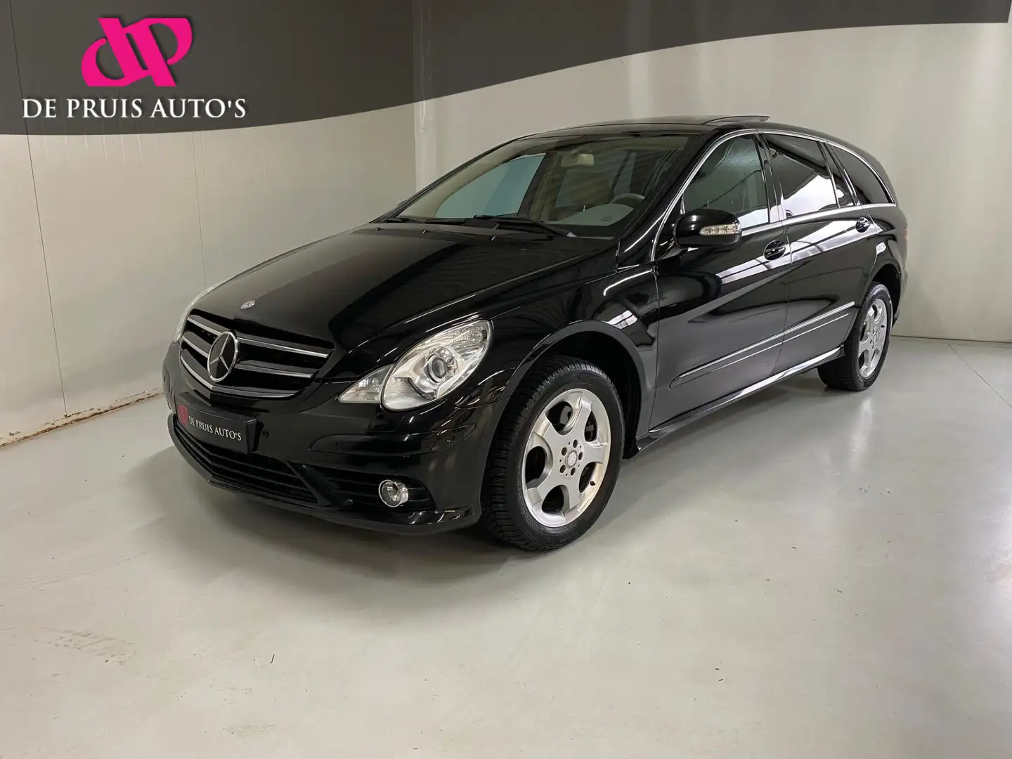 Mercedes-Benz R 500 Lang 4M 7p. Luchtvering Harman/Kardon Pano Negru - 1