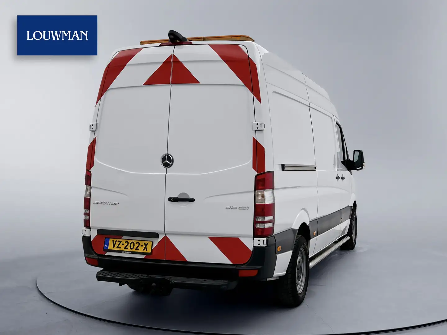Mercedes-Benz Sprinter 316 Automaat L2H2 3500kg Trekhaak Euro 6 Xenon Nav Fehér - 2