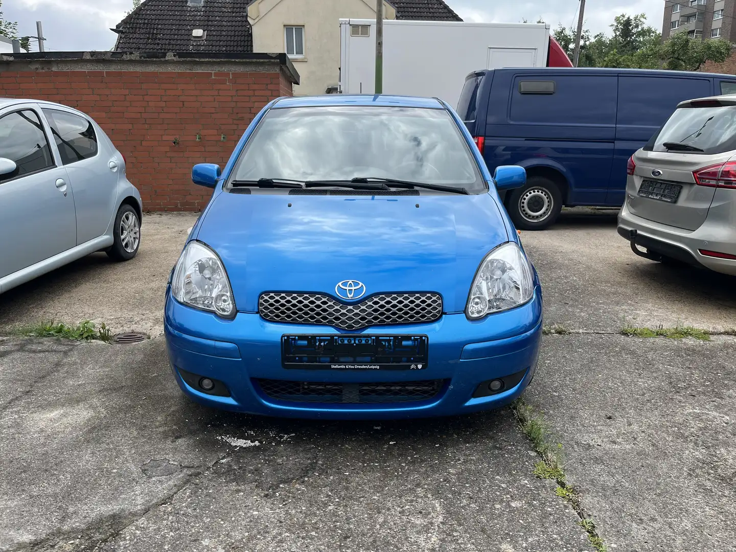 Toyota Yaris 1.0 Multi-Mode Klima Tüv Neu Bleu - 2