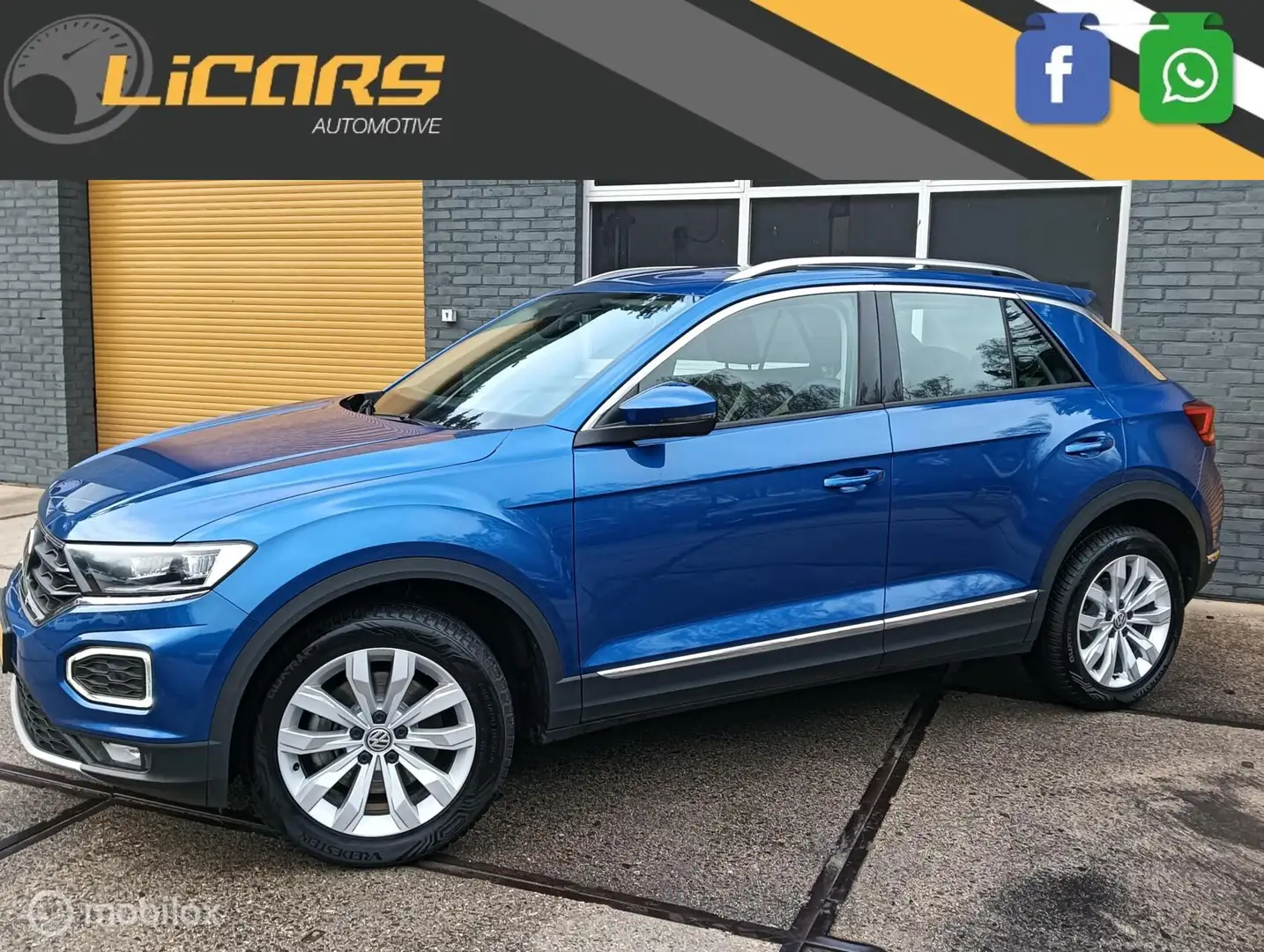 Volkswagen T-Roc 1.5 TSI 150pk Sport 4seiz.banden Bleu - 2