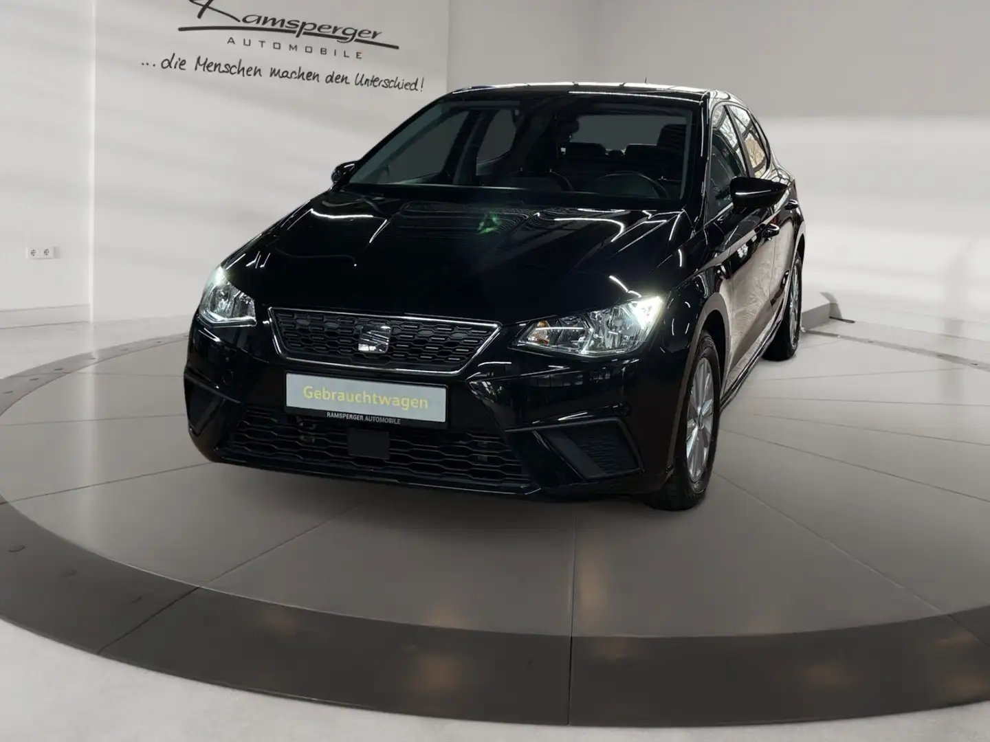 SEAT Ibiza Style 1.0 TSI EHP/Klima/Sitzhzg./uvm. Schwarz - 2
