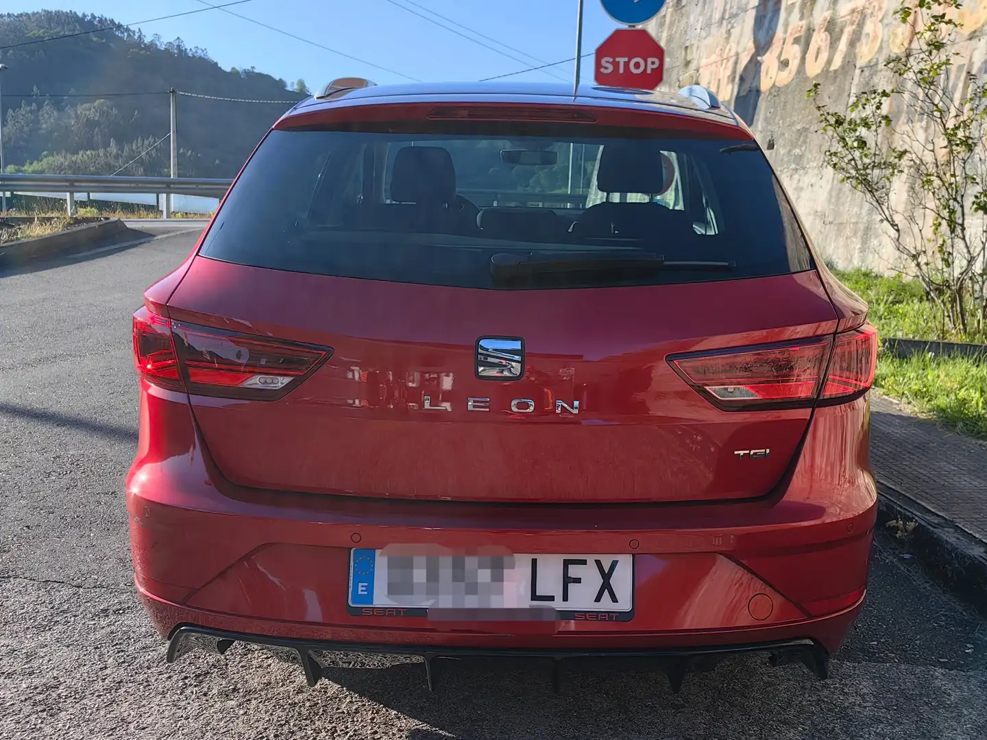 SEAT Leon León ST 1.5 TGI GNC S Rojo - 2