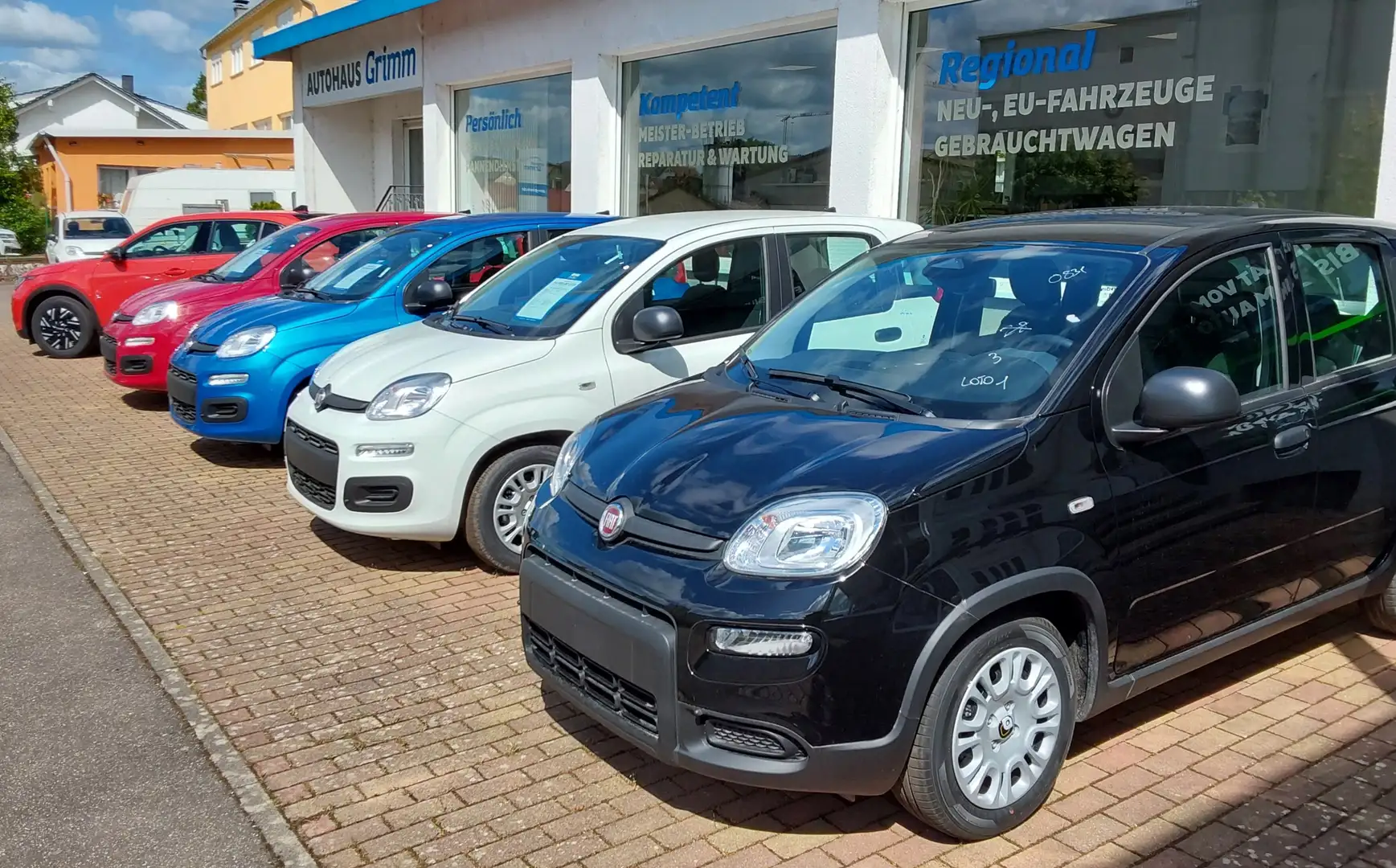Fiat Panda Pandina 1.0 GSE Hybrid "FARBAUSWAHL" Niebieski - 1