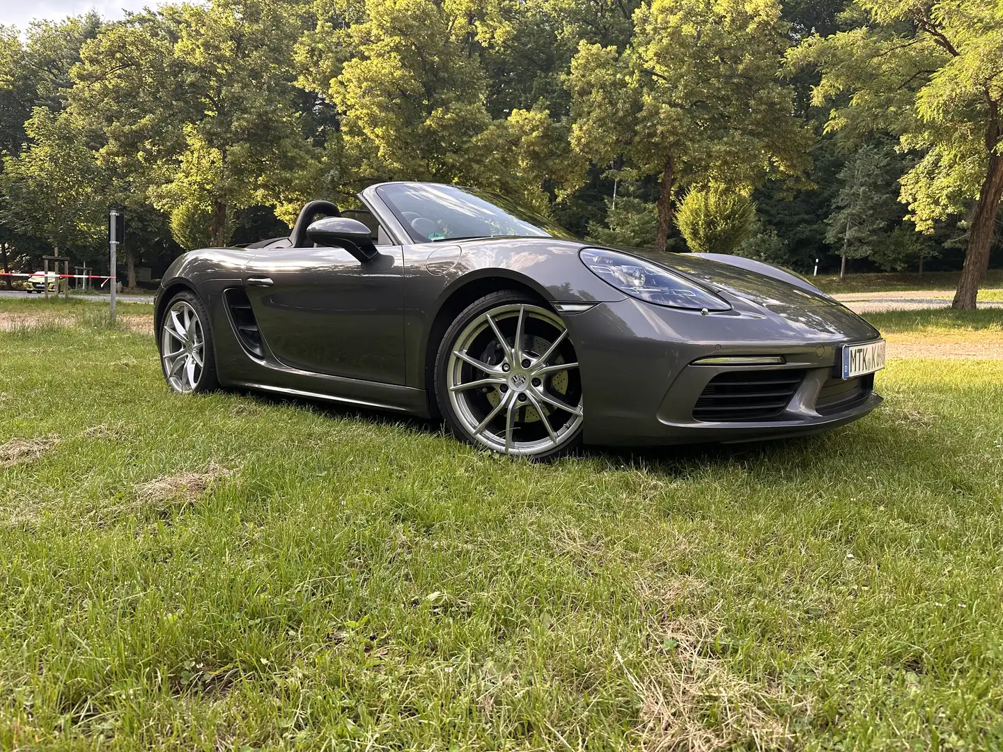 Porsche Boxster approved 12/2026, Sportabgasanlage, Chrono, PASM Szary - 2