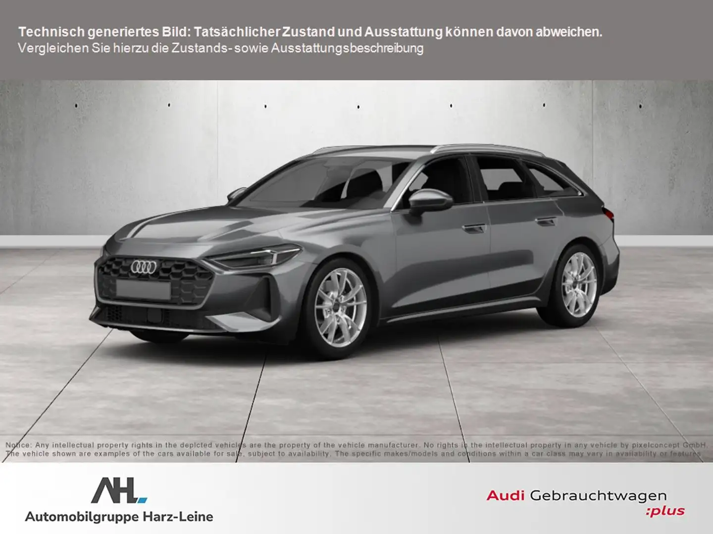 Audi A5 Avant TDI advanced S-tronic LED Plus Navi Plus ACC Grau - 1