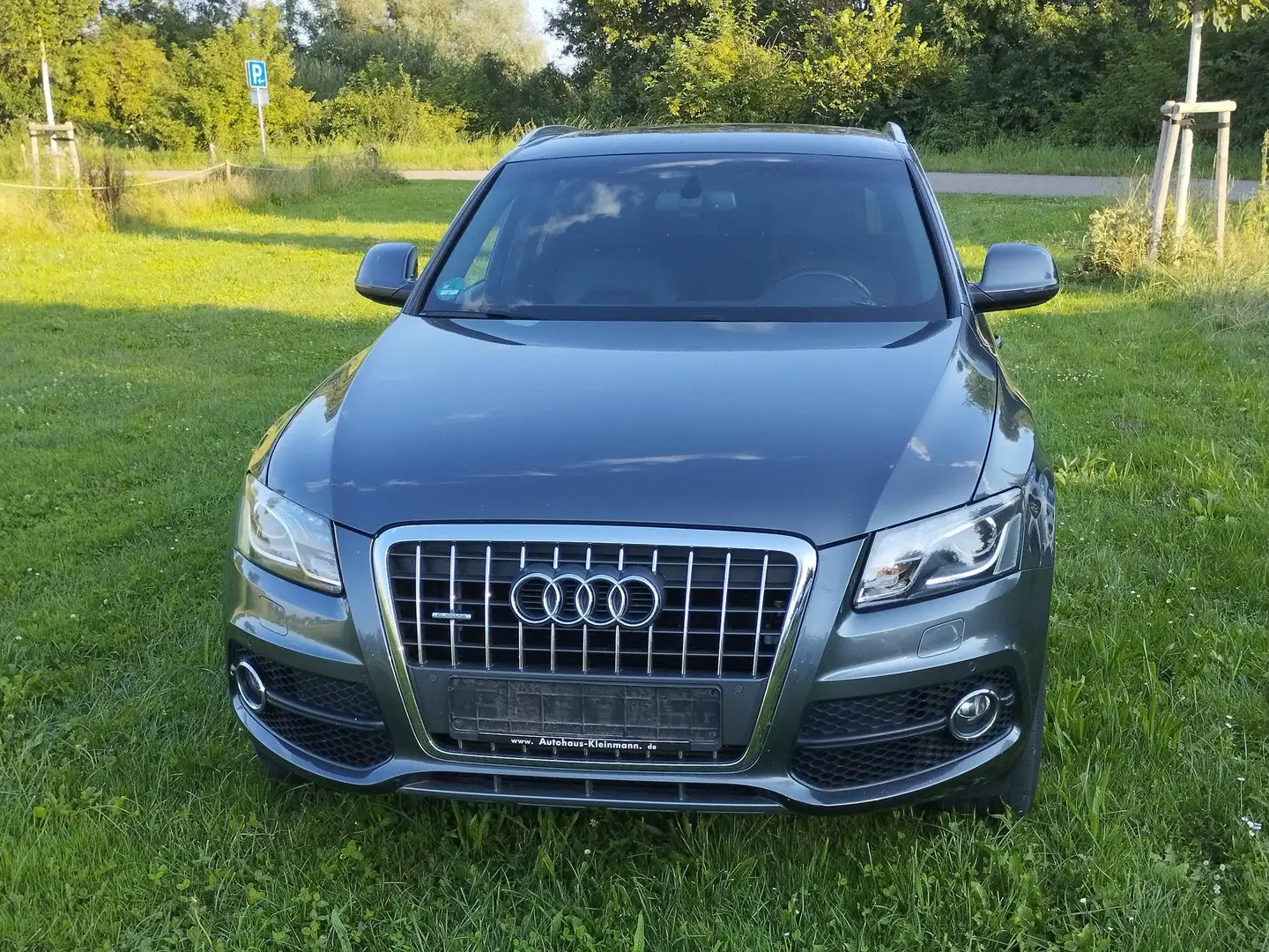 Audi Q5 Q5 2.0 TDI quattro Stronic S Line Tüv neu Grau - 1