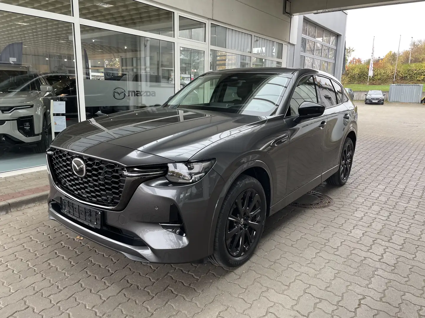 Mazda CX-60 2.5L e-Skyactiv PHEV Homura Hybrid AWD Gris - 1