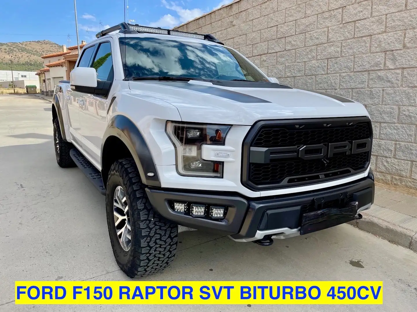 Ford F 150 3.5 V6 RAPTOR SVT 450CV Blanco - 1