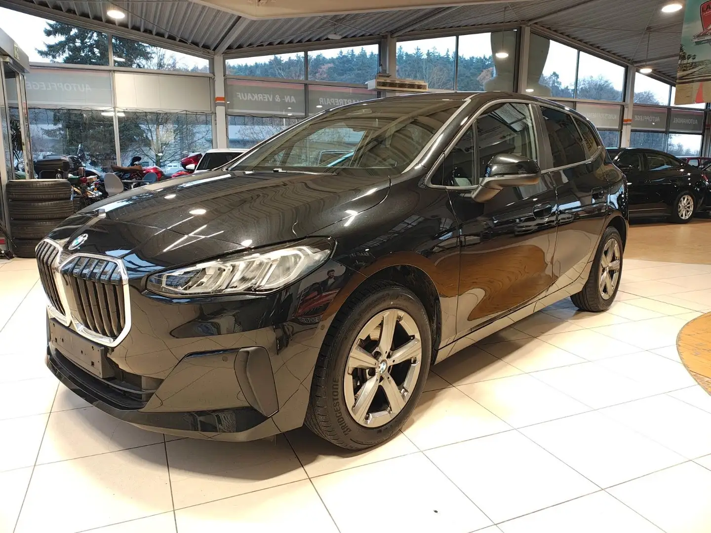 BMW 218 2 Active Tourer 218 d Noir - 1