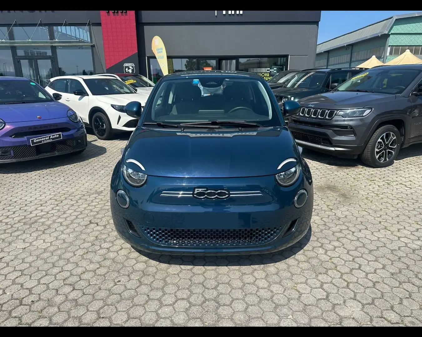 Fiat 500e 500e 3+1 42 kWh Icon + Blauw - 2