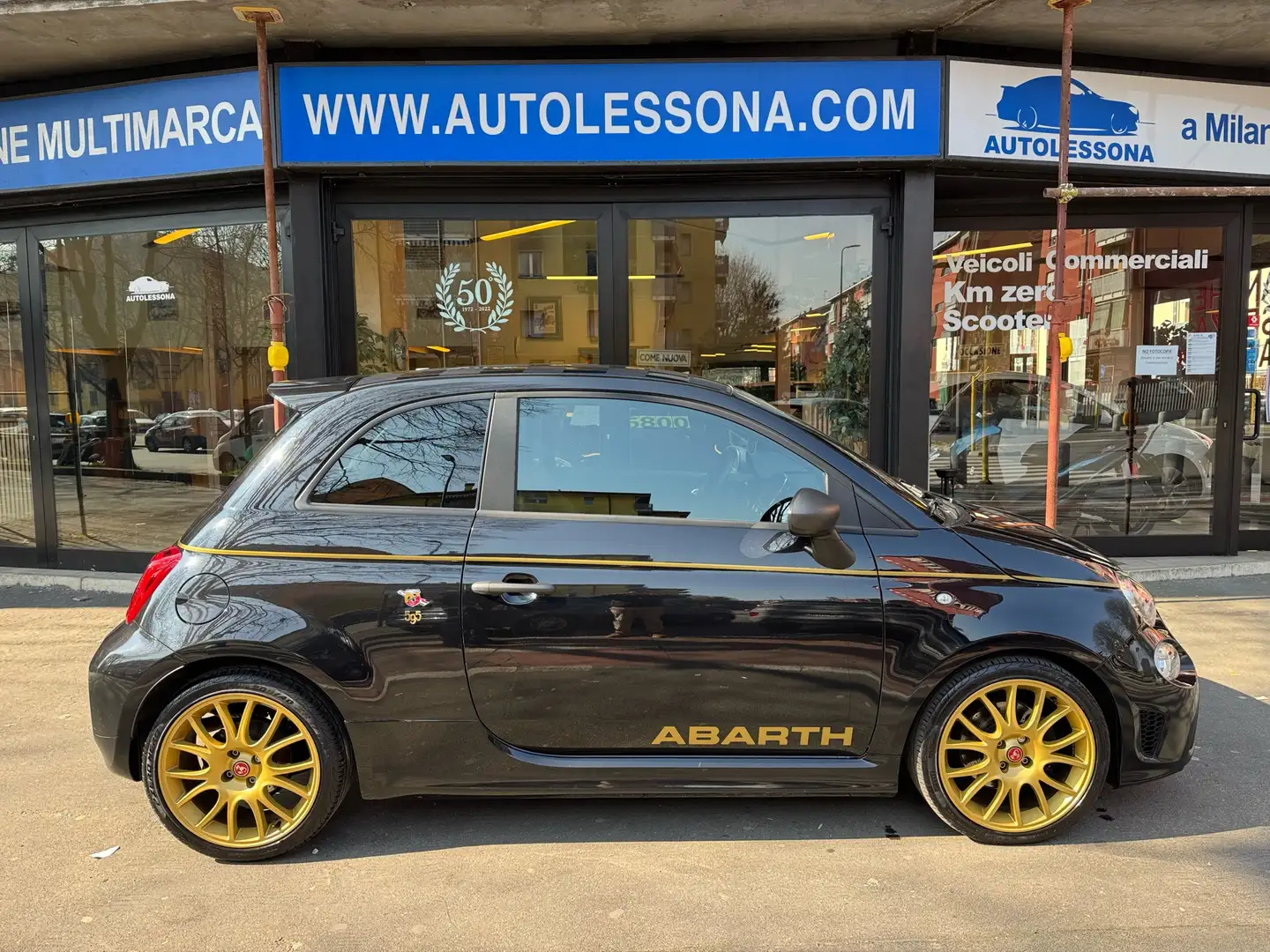 Abarth 595 595 1.4 t-jet Scorpioneoro 165cv Noir - 1