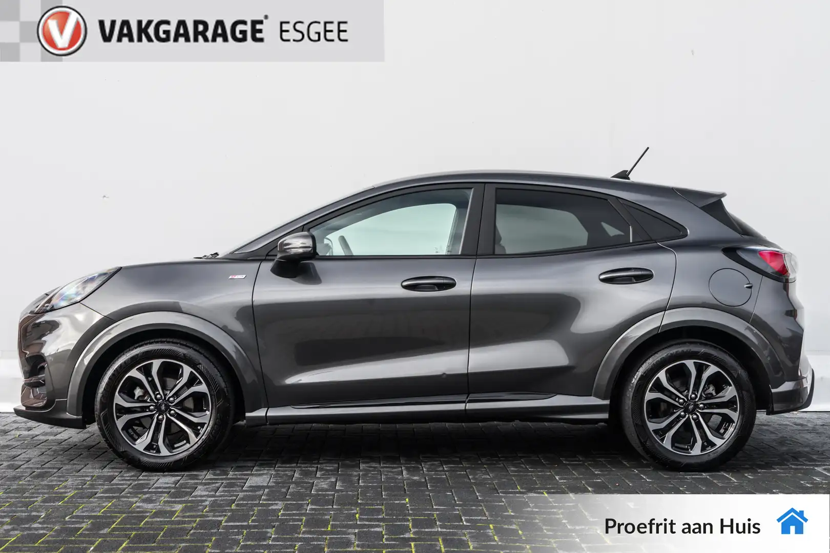 Ford Puma 1.0 155 PK EcoBoost Hybrid ST-Line X RIJKLAAR INCL Grijs - 2