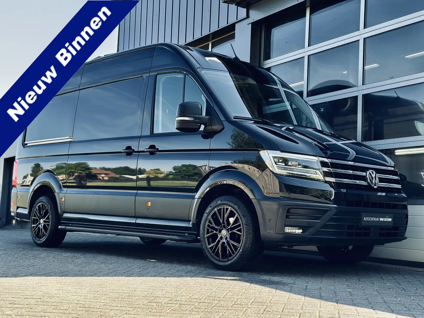 Volkswagen Crafter 2.0 TDI 177pk | DSG | L3H3 | LED | Navi | Adapt Cr Černá - 1