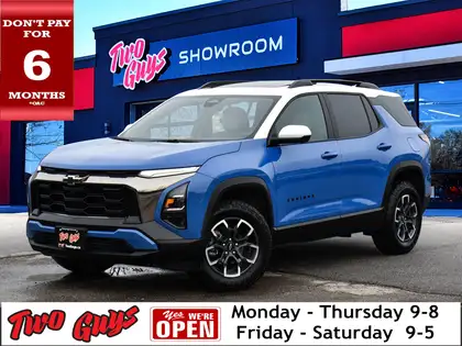 Blue 2026 Chevrolet Equinox ACTIV AWD SUV / Crossover Four-Wheel Drive Automatic