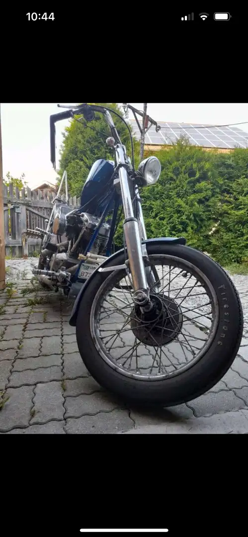 Harley-Davidson Late Shovel FXE/F Blu/Azzurro - 2