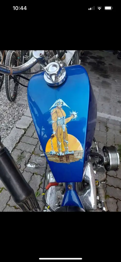 Harley-Davidson Late Shovel FXE/F Blu/Azzurro - 1