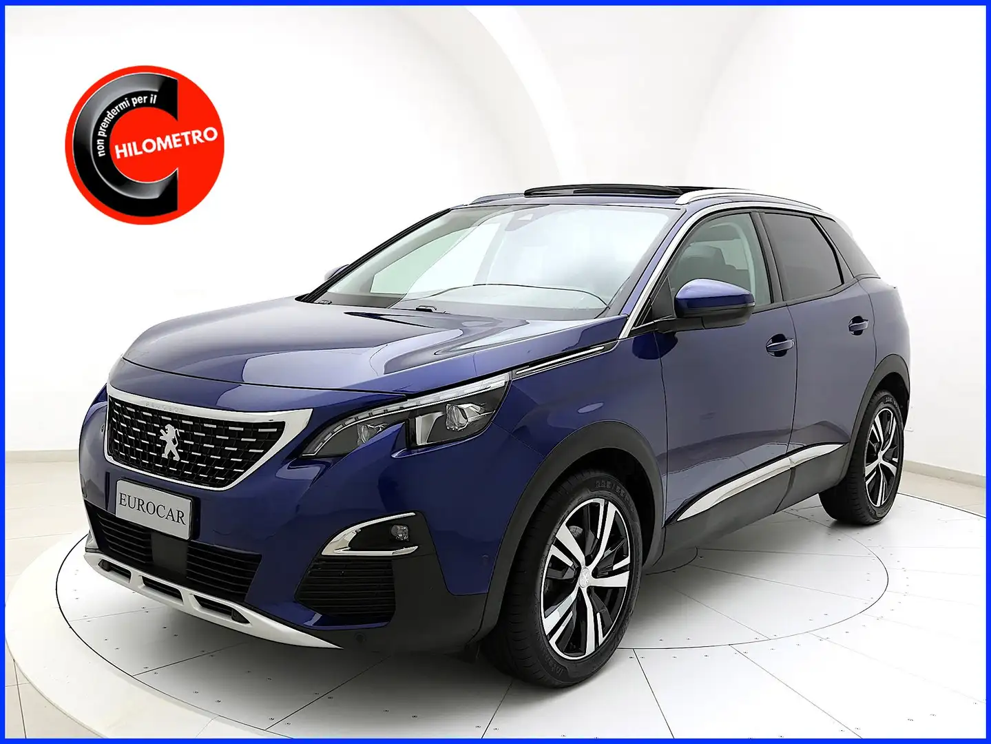 Peugeot 3008 1.5 BlueHDi 130CV EAT8 Allure✔️TETTO APRIBILE Blu/Azzurro - 1