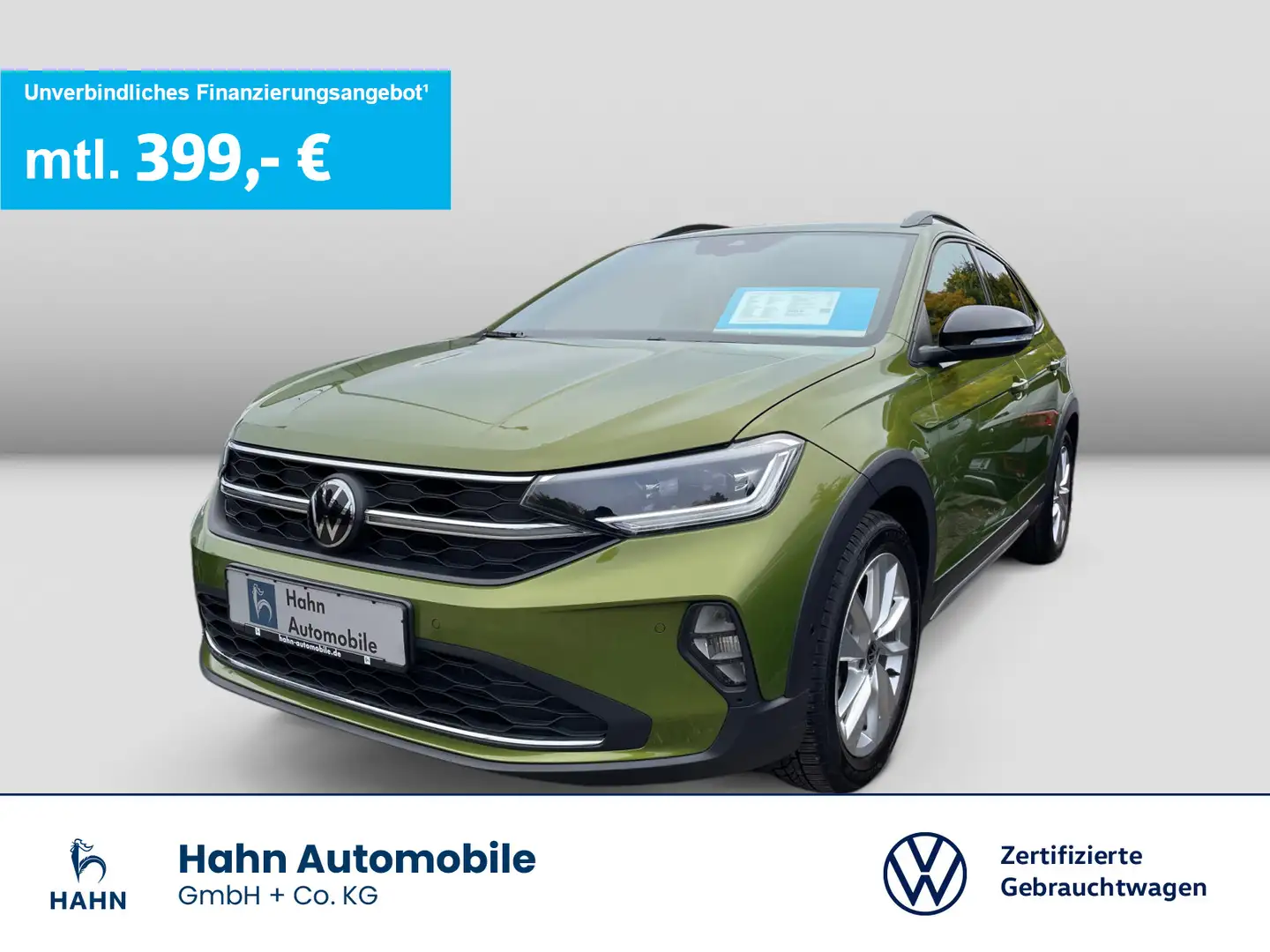 Volkswagen Taigo 1.0TSI DSG Move ACC AHK Cam Matrix Navi Grün - 1