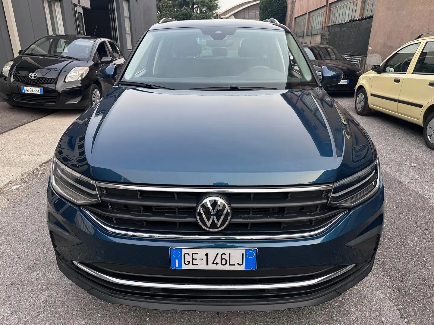 Volkswagen Tiguan Tiguan II 2.0 tdi Elegance 150cv dsg*NAVI*CERCHI Blauw - 2