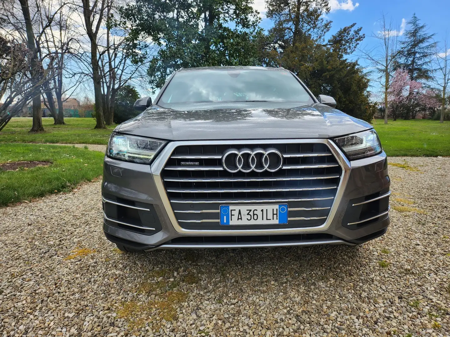 Audi Q7 3.0 tdi S-LINE quattro tiptronic Unico proprietari Grey - 2