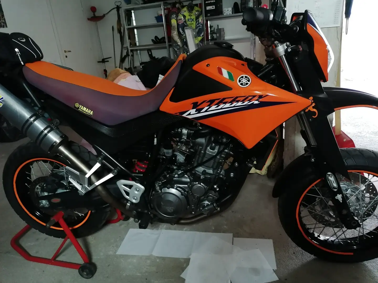 Yamaha XT 660 Oranžová - 2