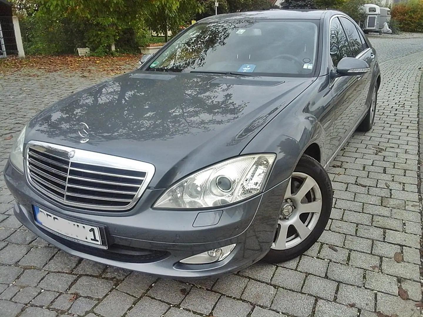 Mercedes-Benz S 320 W221/ met+Leder+Klima+FSE/ s.gepflegt/ m.TÜV Grijs - 1