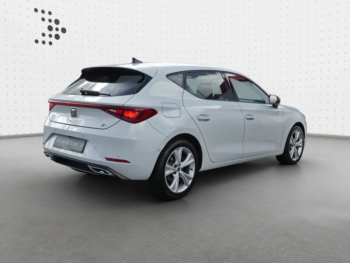 SEAT Leon FR 2.0 TDI LED*RFK*Navi*ACC*Sitzh. Blanc - 2