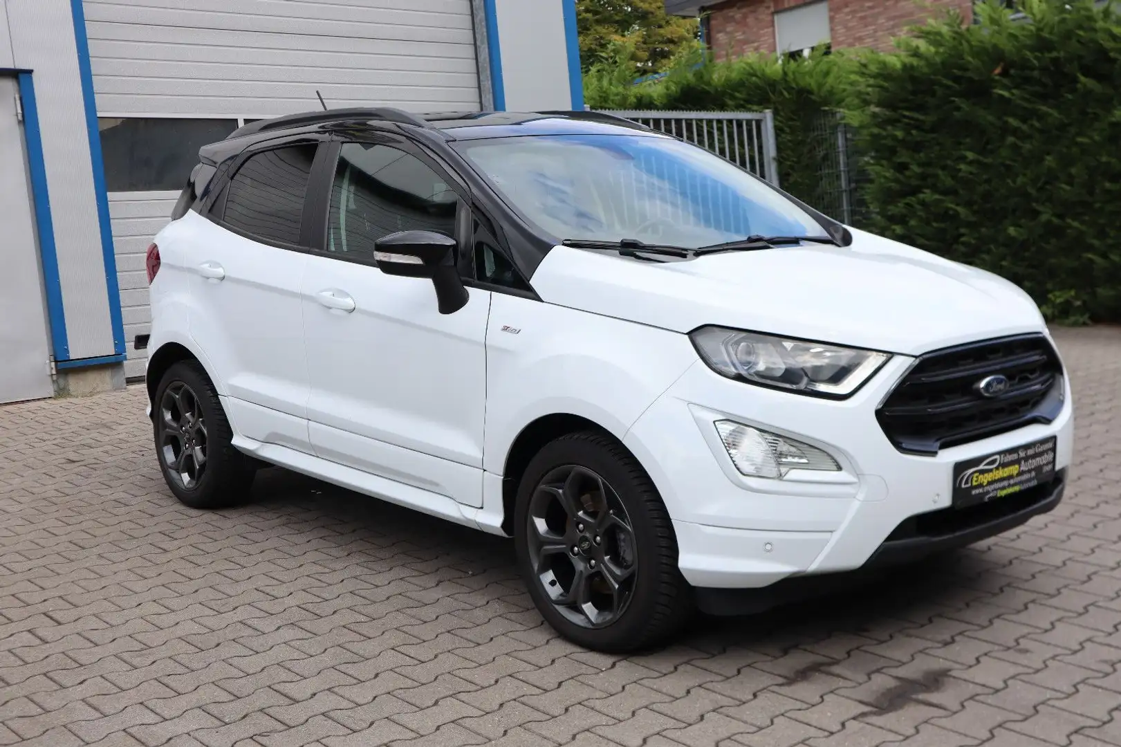 Ford EcoSport 1.0 ST-Line/AUTM./CAM/PDC/LEDER/SHZ Weiß - 1