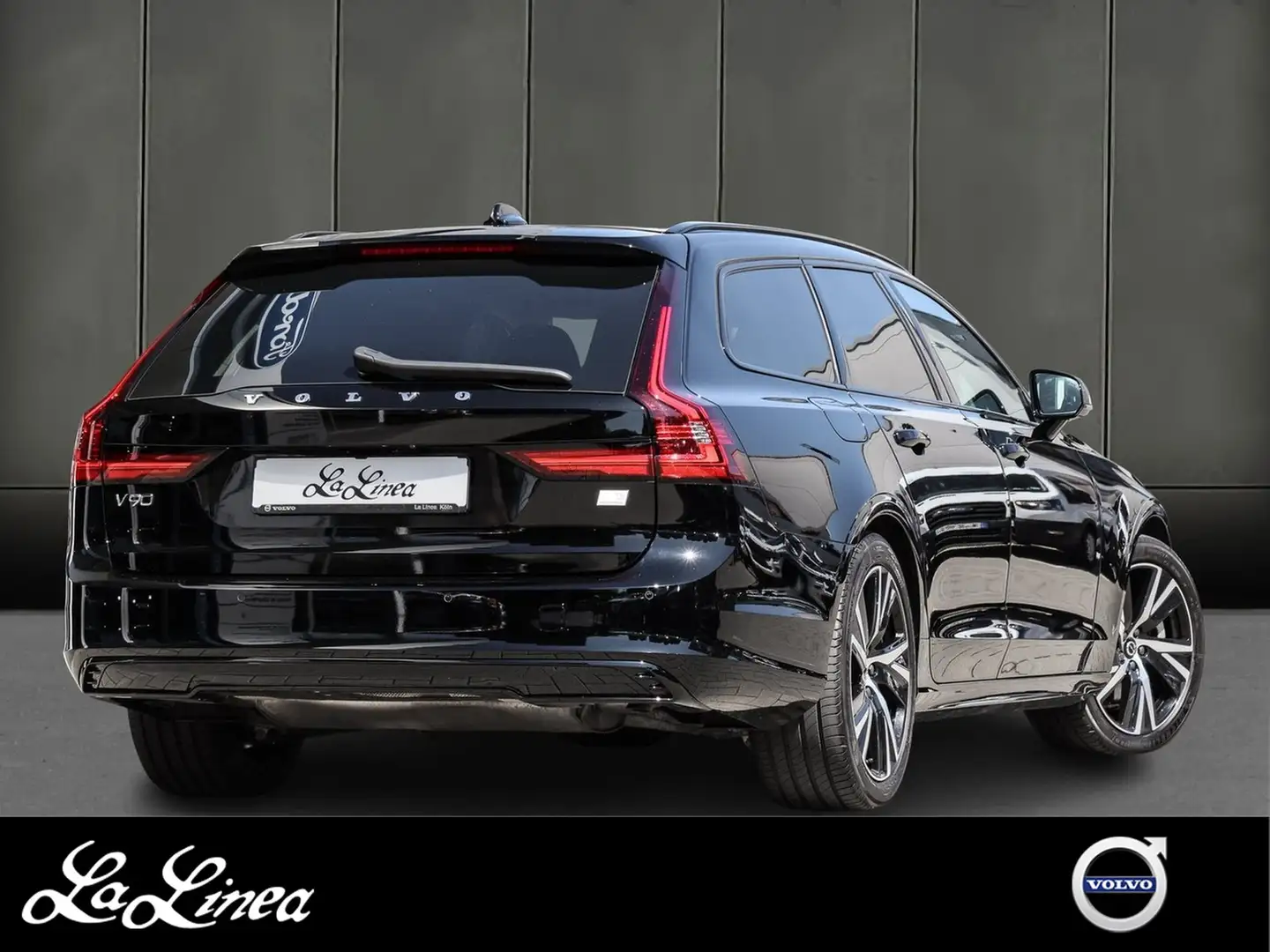 Volvo V90 Plus Dark Recharge Plug-In Hybrid AWD AHK / Lic... Schwarz - 2
