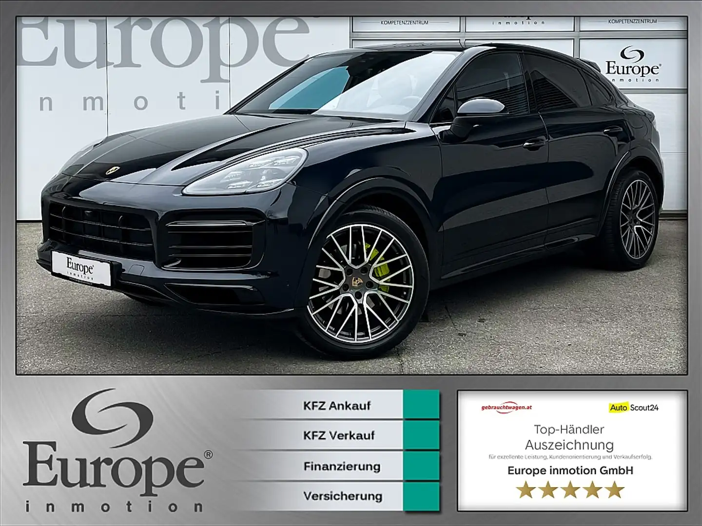 Porsche Cayenne Coupe E-Hybrid PHEV /Matrix/PASM/AHK/Keyless Blau - 1