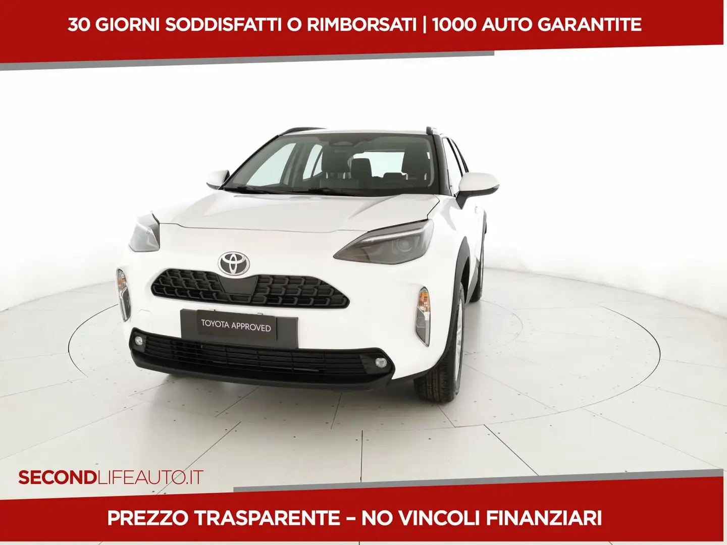 Toyota Yaris Cross 1.5h Active fwd 115cv e-cvt Bianco - 1