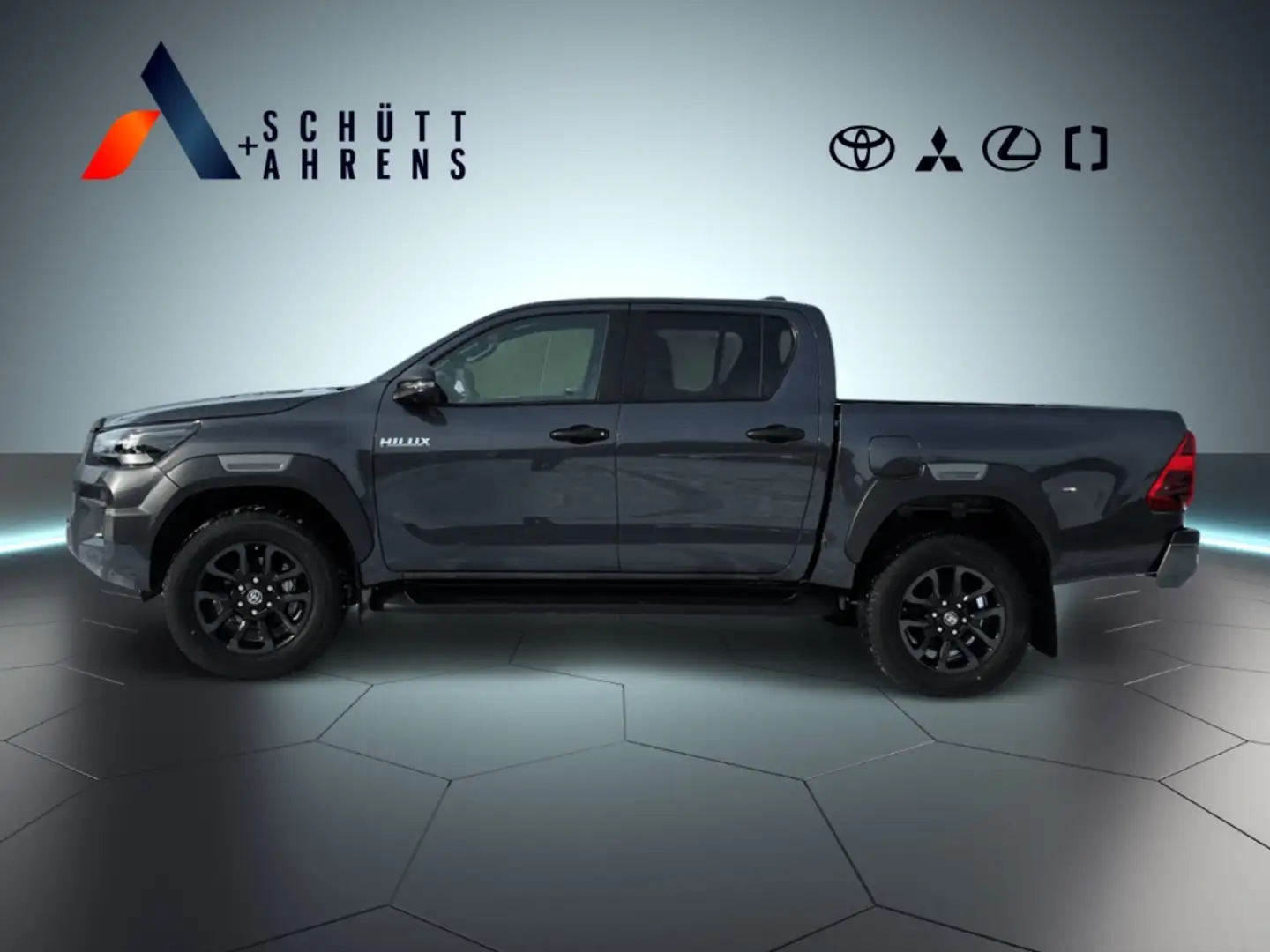 Toyota Hilux Invincible DC 4x4 Keyless SHZ 360 Kamera LED Spurh Grau - 2