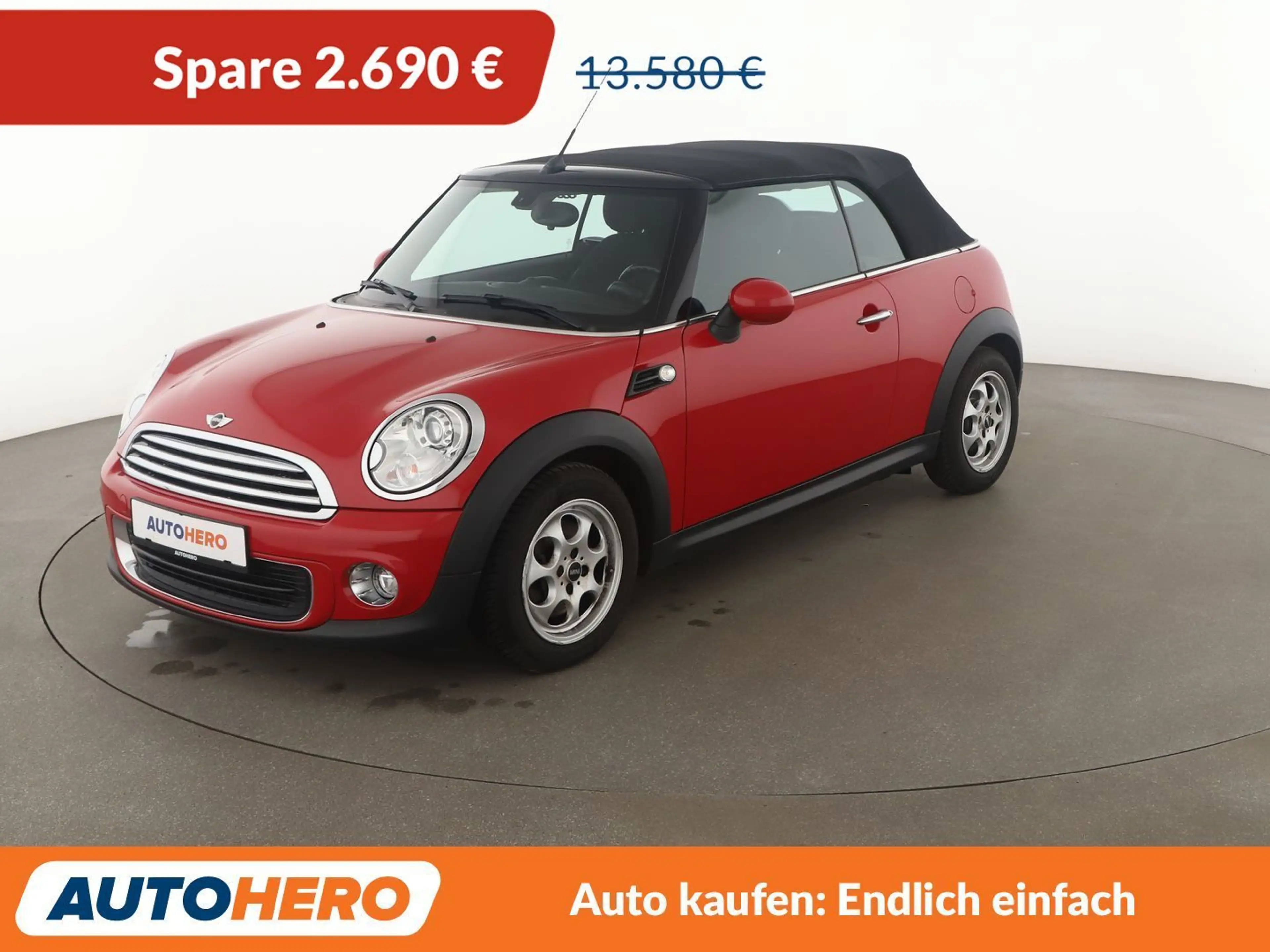 MINI One Cabrio One*TEMPO*PDC*SHZ*ALU*KLIMA*BLUETOOTH*