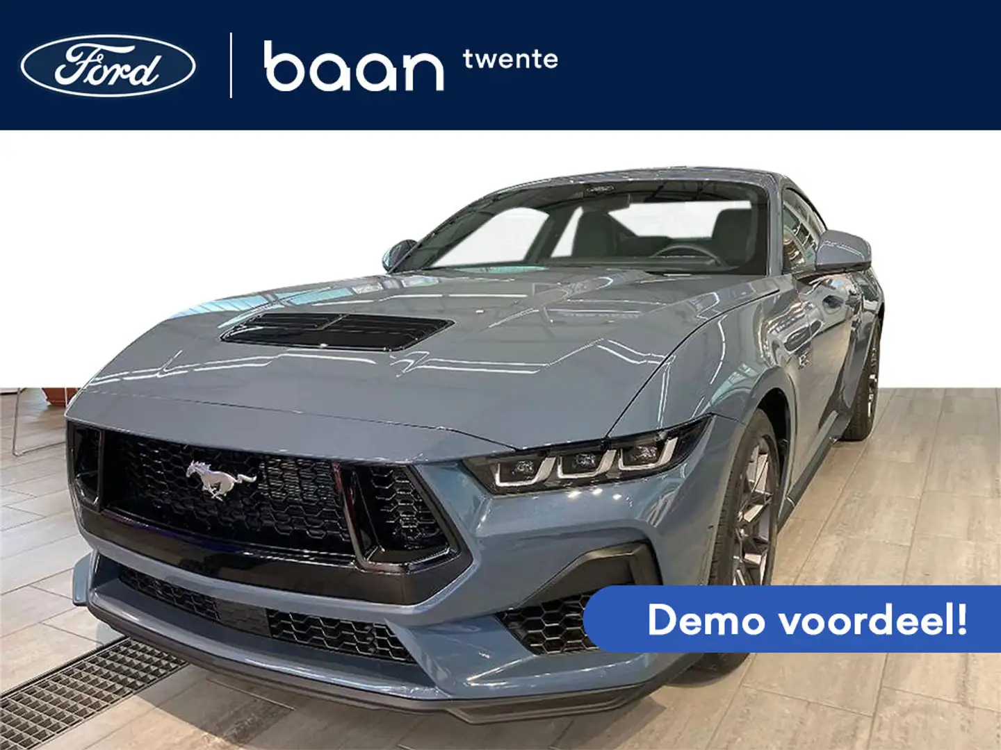 Ford Mustang 5.0 V8 GT 446 PK Fastback | Uit voorraad leverbaar Blauw - 1