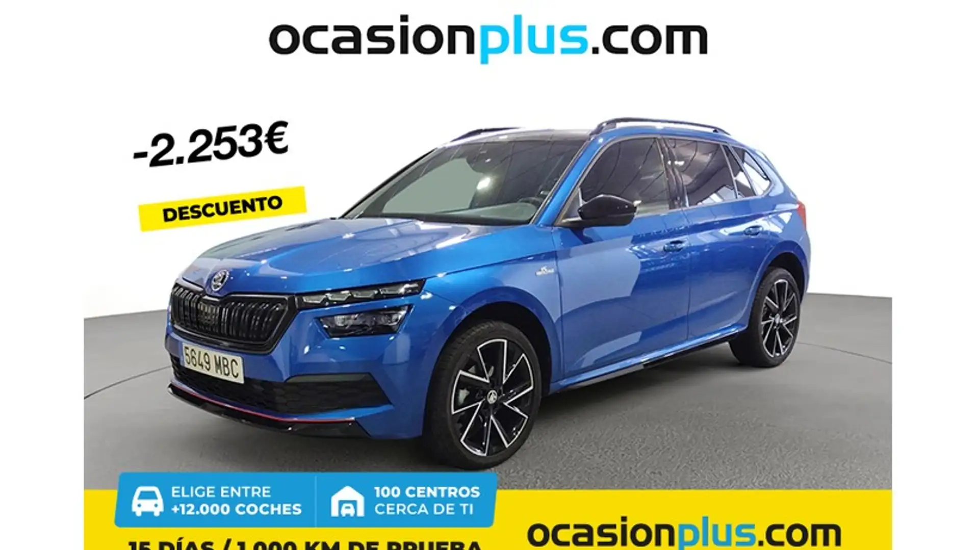 Skoda Kamiq 1.5 TSI Montecarlo Azul - 1