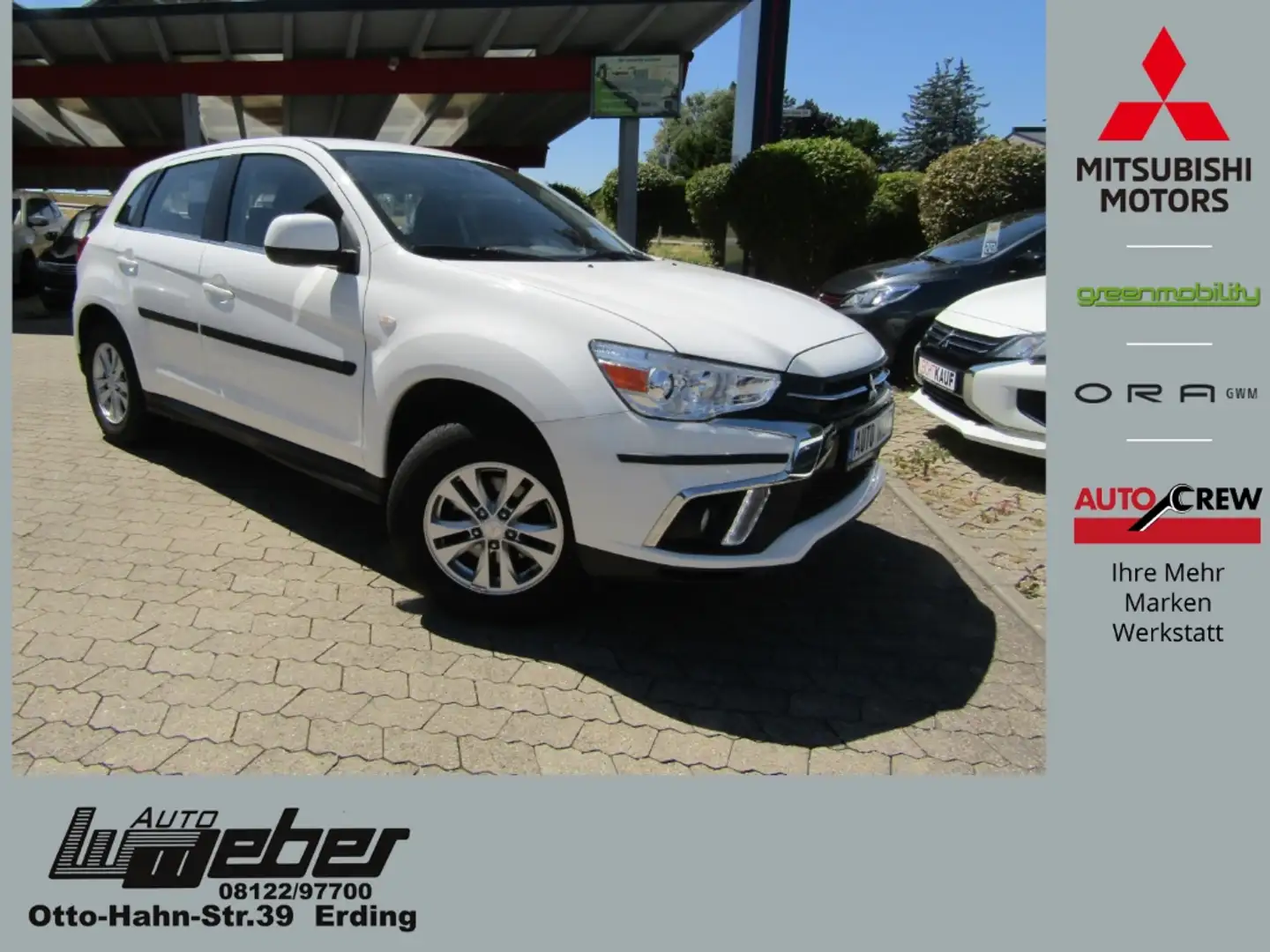 Mitsubishi ASX Active 1.6 MIVEC NAVI SHZ GRA FSE RFK Weiß - 1