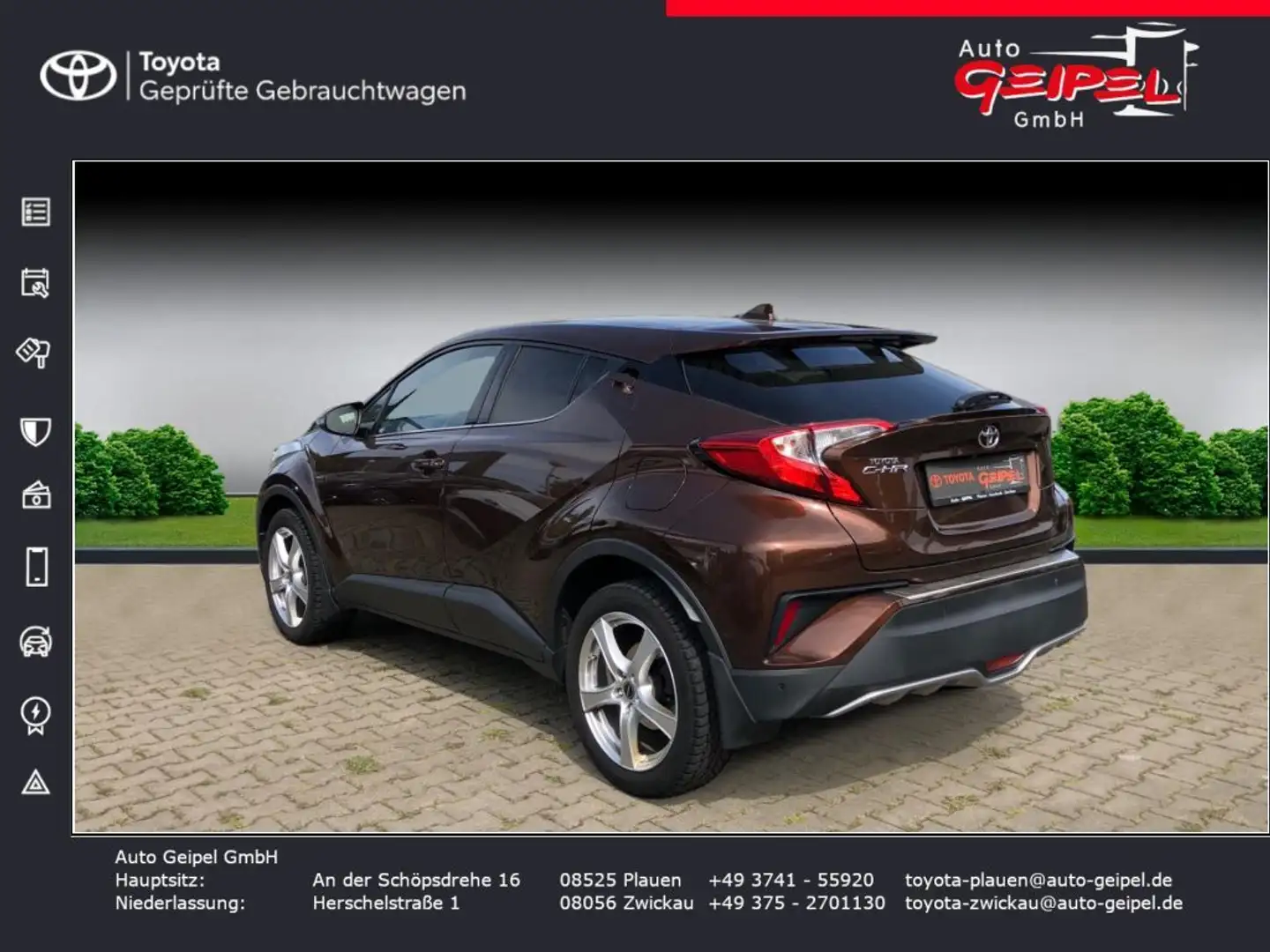 Toyota C-HR 1.2 Turbo Lounge Braun - 2
