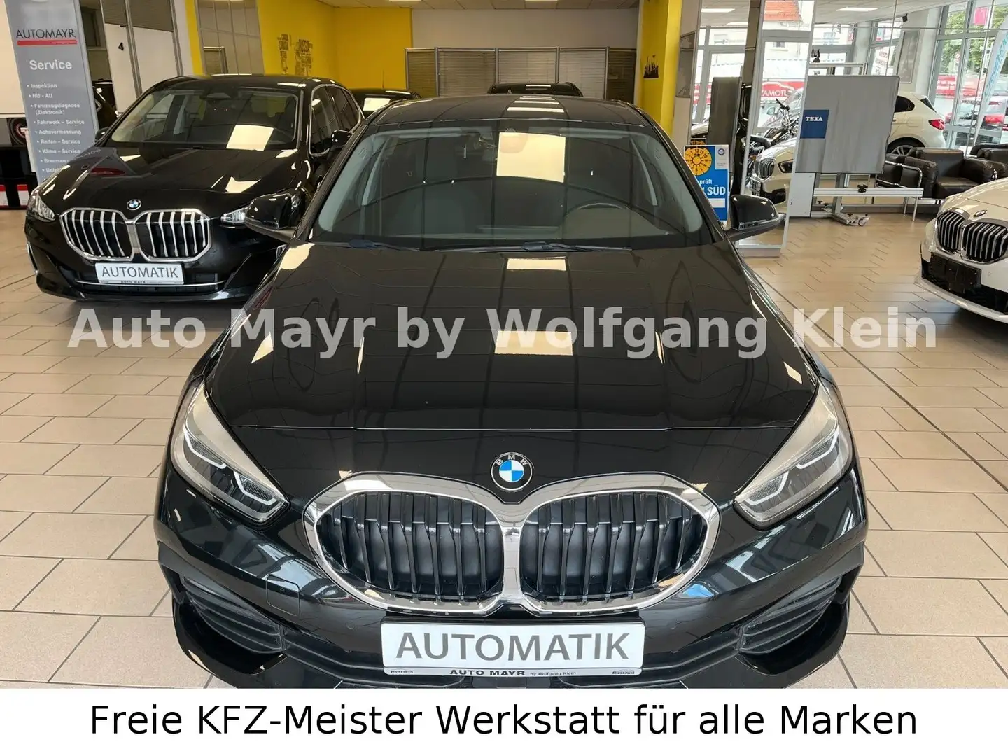 BMW 118 i Advantage, LED, Navi, Park-Ass, Alu, 1.Hd. Schwarz - 2