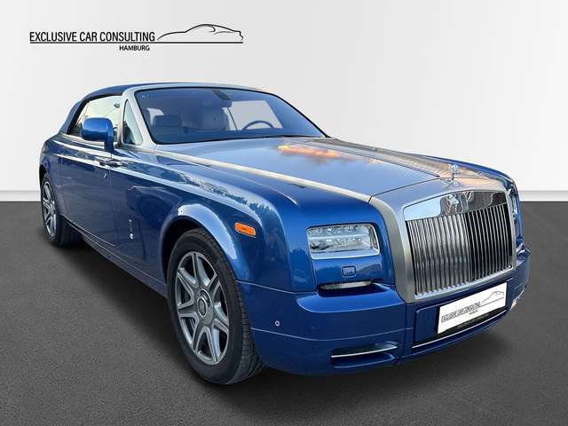 Imagine Rolls-Royce Phantom Drophead Coupe Metropolitan Blue